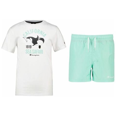 Set Di Indumenti Summer Beach Bianco Taglia - 7-8 Anni - Foto 1