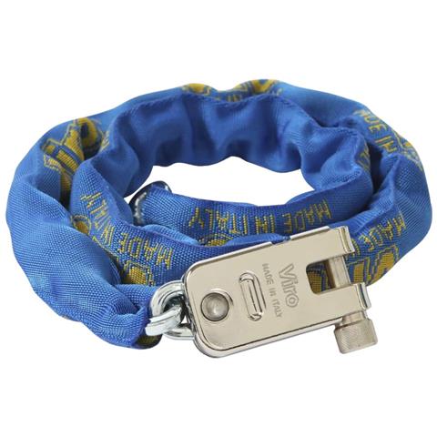 Lucchetto Corazzato 60 Cm Morso Con Catena Quadra Antiscasso In Acciaio Speciale Viro - Foto 1