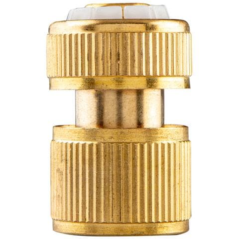 Raccordo Stop 1/2"", Ottone - Foto 1