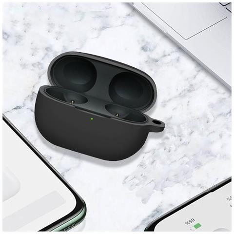 Custodia Antigraffio Per Cuffie Sony Wf-1000xm5 Black - Foto 2