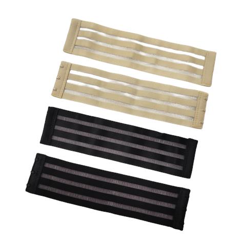 Estensione Reggiseno Invisibile Cinturino Estensore Reggiseno A 3 Ganci Black + Beige - Foto 1
