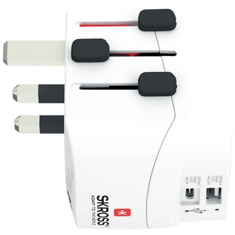1.302472 adattatore per presa di corrente Universale Bianco - Foto 3