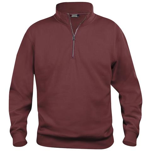 Basic Half Zip Bordeaux Xl - Foto 1