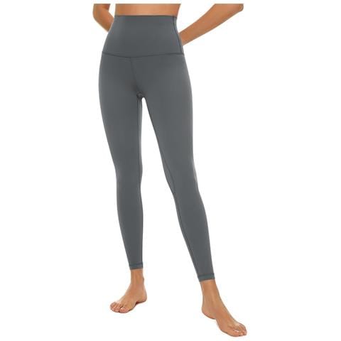 Leggings Sportivi A Vita Alta Da Donna Grigio M - Foto 1