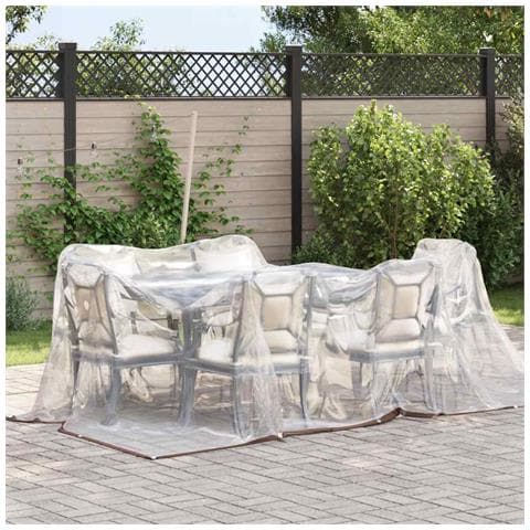 Telone Trasparente con Occhielli 3x4 m in Polietilene - Foto 10