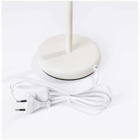 Lampada Da Tavolo Karbon Beige Sl. 1605 - Minimalista Lampada Da Scrivania Beige 43x14.5x19.5 Cm - Foto 8