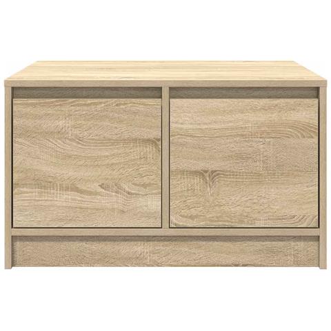 Tavolino da Salotto con Cassetti Rovere Sonoma 70,5x70x40 cm - Foto 2