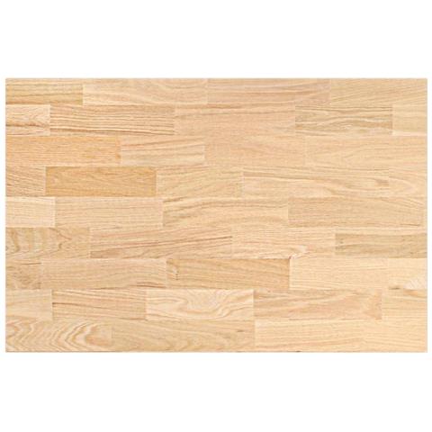 Piano Di Lavoro Cucina 100x63,5x4 Cm Legno Massello Rovere - Foto 2