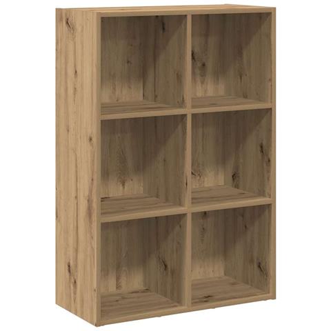 Libreria/credenza Rovere Artigianale 66x30x98 Cm In Truciolato - Foto 1