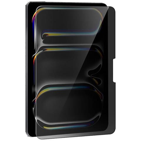 Protezione In Vetro Temperato A 360 Gradi Asahi 2.5d Privacy Per Ipad Air 13”, Trasparente - Foto 1