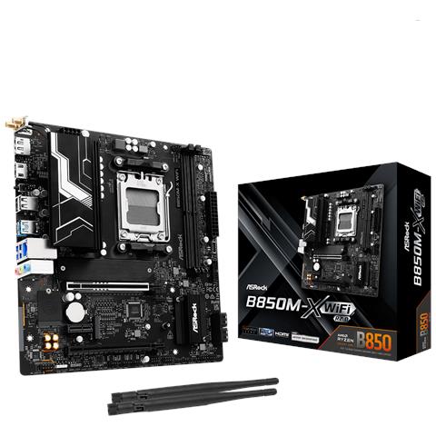B850M-X WiFi R2.0 AMD B850 Socket AM5 micro ATX - Foto 1