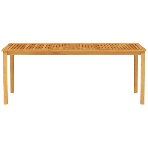 Set da pranzo da giardino 7 pezzi in legno di acacia solido pieghevole - Foto 9