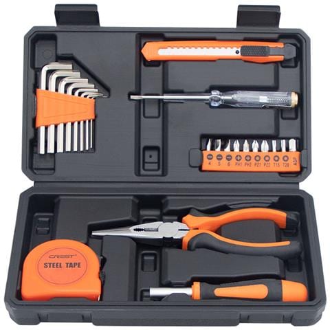 Kit Di Attrezzi Compatto 23 In 1: Set Di Utensili Multifunzione Per La Casa - Foto 1