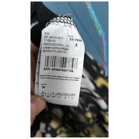 Pantaloni Da Donna Comodi, Resistenti Ed Eleganti Gialli Taglia 42 - Foto 2