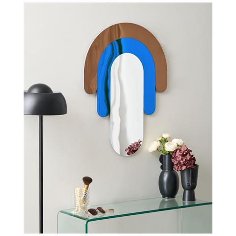 Specchio Mespaul 60 Cm 80 Cm Multicolore - Foto 1