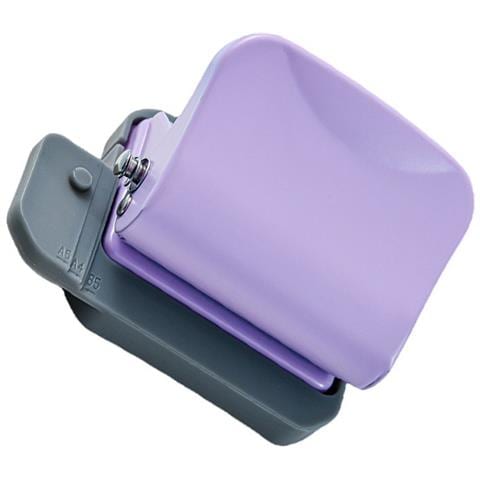 Perforatrice A 6 Fori Rotondi - Perforatrice Compatta Per Raccoglitori Ad Anelli E Agende Purple - Foto 2