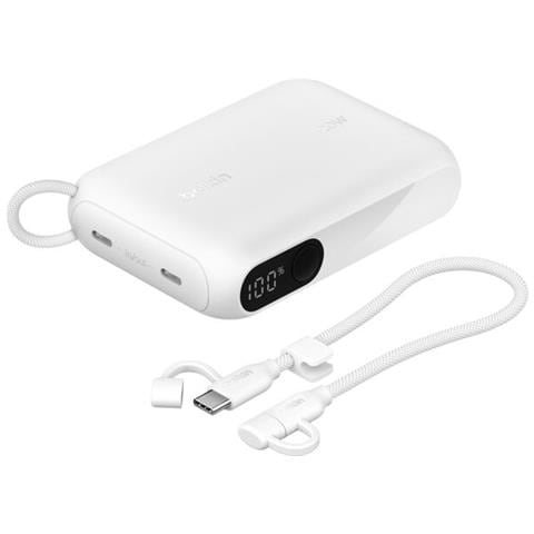 BPB027HQWH Batteria Portatile 10000 mAh Bianco - Foto 2