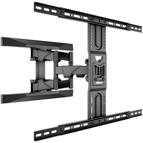 0402 Supporto TV a parete 190,5 cm (75") Nero - Foto 1