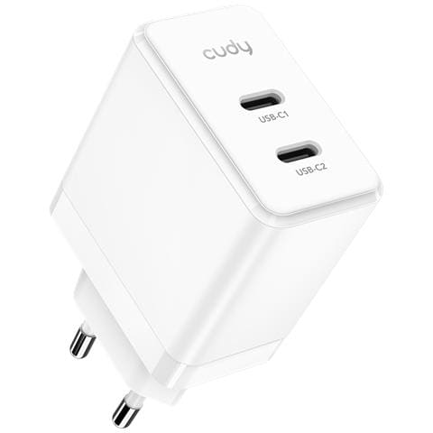 40W 2-Port GaN Charger, CH40 1.0 Universale Bianco AC Ricarica rapida Interno - Foto 1