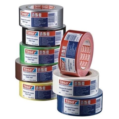 Nastro Tela Plastif. 50mmx25m Bia - Foto 1