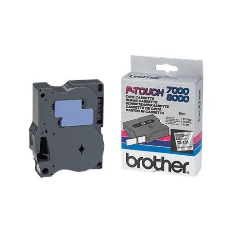 Nastro serie TX da 24mm Trasparente / Nero - Foto 1