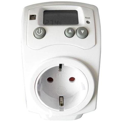 Termostato Digitale Timer A Spina Cornwall Presa Controllo Temperatura Ambiente Controller 16a - Campoelettrico. it - Foto 1