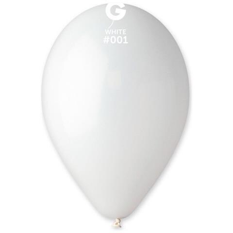 Palloncini Bianco 9-10 Pollici 26 Cm Diam 100 Pezzi Tonalità Pastello - Foto 1