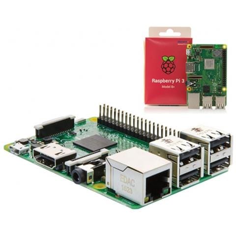 ver Pi3 B+ Quad-core@ cortex A53 Ram 1gb 4xusb2.0 Hdmi / dp Bluetooth Wireless / eth Abilitazione Poe - Foto 1