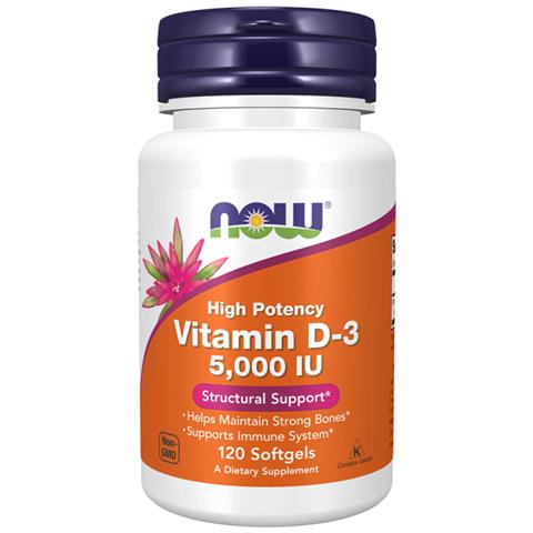 Vitamin D-3 5,000 Iu 120 Softgels - Vitamina D - Foto 2