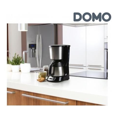 Caffettiera Domo - Acciaio Inox - 1000w - 1,5l - Do709k - Foto 2