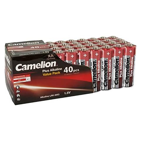 11104006 plus Batterie Alcaline Lr06, Mignon, Aa, 40er Rosso / oro - Foto 1