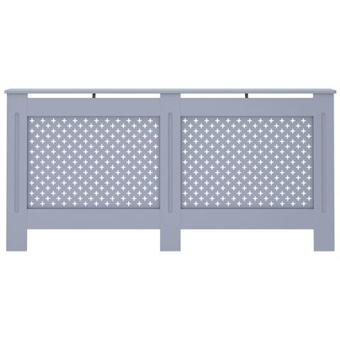 Copertura per Radiatore Antracite 172x19x81 cm in MDF - Foto 2