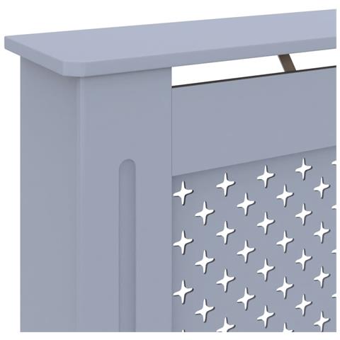 Copertura per Radiatore Antracite 172x19x81 cm in MDF - Foto 7