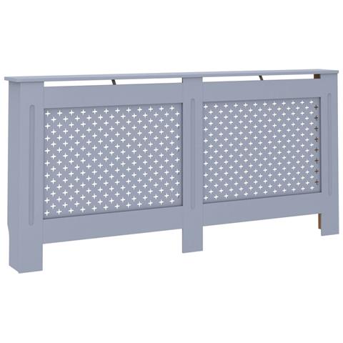 Copertura per Radiatore Antracite 172x19x81 cm in MDF - Foto 1