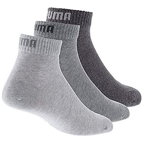 Quarter Plain 3p, Calzini Unisex Adulto, (pacco Da 3)  - Foto 1