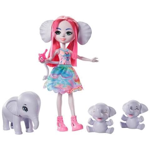 Bambola Ésméralda Elefante 15 Cm E Elephanteaux - Foto 1