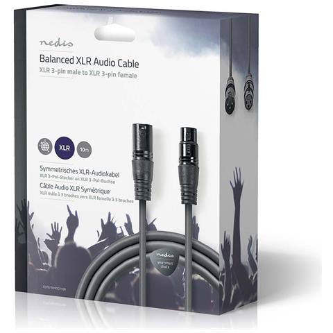 COTG15010GY100 cavo audio XLR (3-pin) Grigio - Foto 2