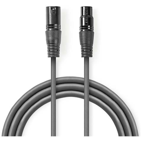 COTG15010GY100 cavo audio XLR (3-pin) Grigio - Foto 1