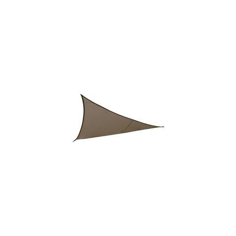 Vela Parasole Triangolare 300 Cm Curacao Taupe Marrone - Foto 2