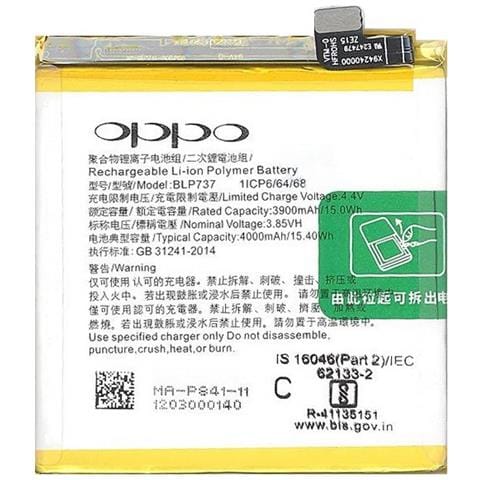 Batteria Litio Integrata Originale Blp737 Bulk Per Reno 2 - Reno2 Z - Foto 1