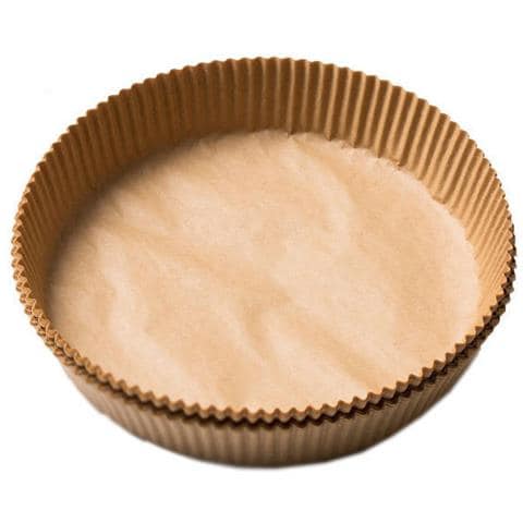 Carta Monouso Per Friggitrice Ad Aria, Confezione Da 100 Pezzi Brown 23 Cm - Foto 1