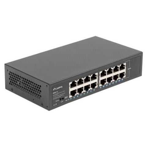 Rsge-16 Switch Di Rete Non Gestito Gigabit Ethernet (10/100/1000) 1u Nero - Foto 1