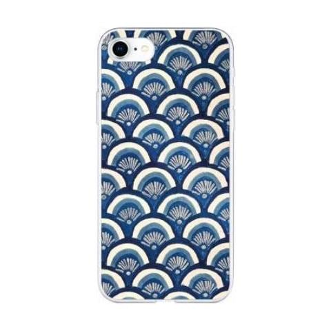 Cover Per Iphone Se 2022/se / 8/7/6s / 6 Ibrida Con Motivi Stampati, Blu - Foto 1