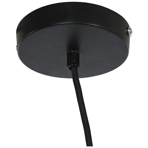 Lampadario Dkd Home Decor Marrone Nero Crema Metallo 50 W 42 X 42 X 24 Cm (2 Unità) - Foto 2