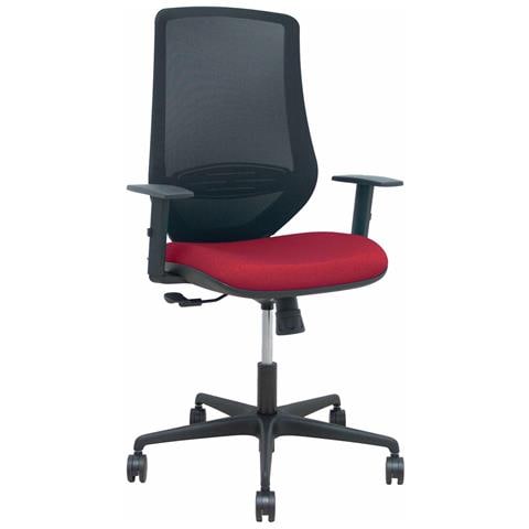 Sedia Da Ufficio Mardos 0b68r65 Rosso Granato - Foto 1