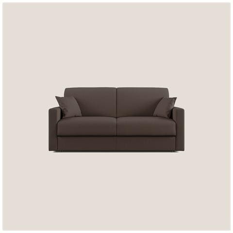 Chris Divano letto matrimoniale in tessuto impermeabile T13 206 cm (mat. 160x197) marrone - Foto 3