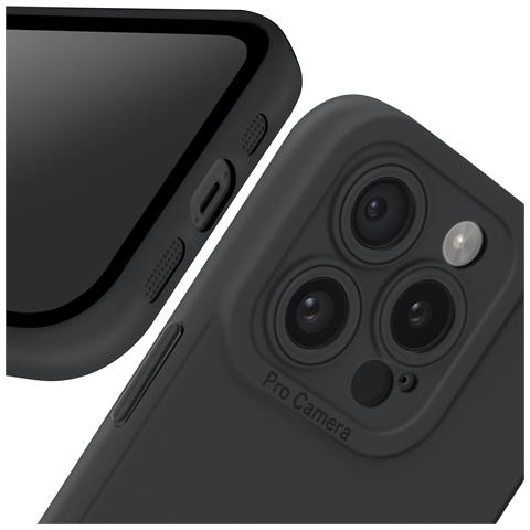 Cover Per Iphone 15 Pro Max Silicone Opaco Fotocamera Protetta - Foto 5