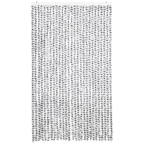 Tenda Antimosche Grigio Chiaro E Grigio Scuro In Ciniglia - Foto 3