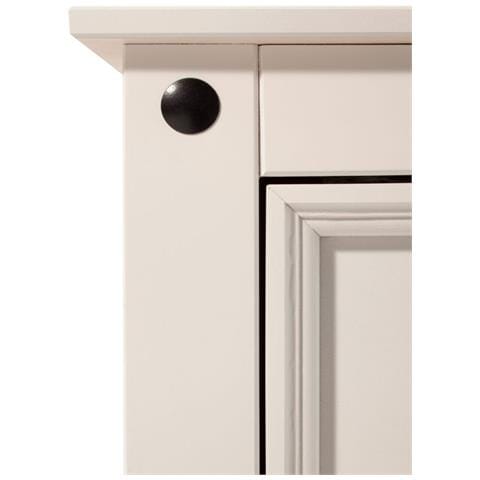 Mexico Credenza Bassa Con 2 Cassetti E 2 Vani A Giorno In Pino Bianco - Foto 2