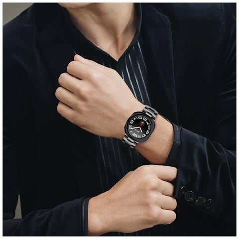 Cinturino Iron Man Per Samsung Galaxy Watch Ultra 47mm Black - Foto 6